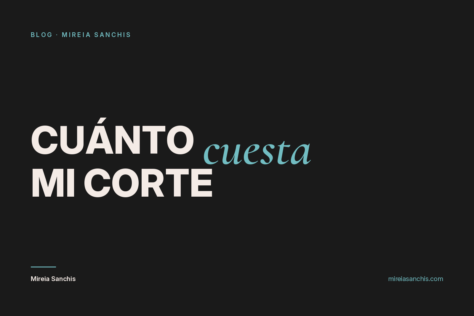 Portada del artículo sobre cuánto cuesta contratar una cortadora de jamón profesional, de Mireia Sanchis