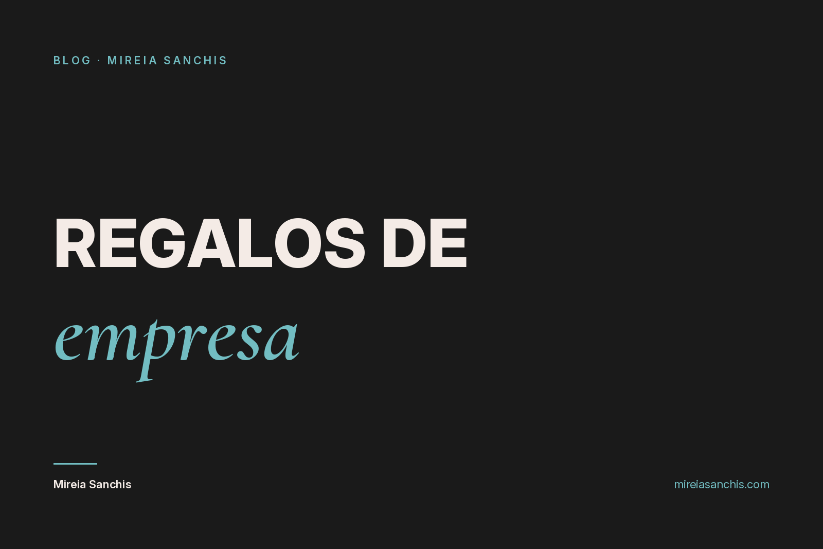 Portada del artículo sobre regalos de empresa con jamón ibérico para Navidad, de Mireia Sanchis