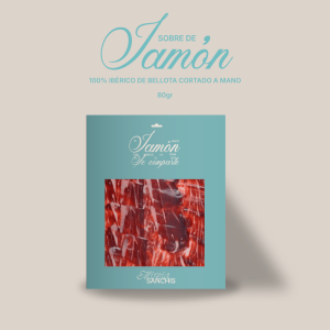 Sobre de Jamón Ibérico 100% Bellota D.O. Guijuelo