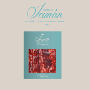 Sobre de Jamón Ibérico 50% Bellota D.O. Guijuelo